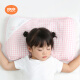 良良（liangliang）婴儿枕头2-6岁宝宝透气儿童幼儿园护型枕粉格小熊