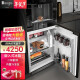 意大利daogrs K1 嵌入式小冰箱 家用公寓117L直冷无霜超薄内嵌节能小型冷藏 K1
