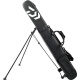 达亿瓦（DAIWA） 20新款 青春版台钓竿包 轻量型1.25米手竿竿包渔具包 带支架伞托 125-3P-S黑色（3层带支架）