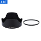 JJC 相机遮光罩 替代EW-52 适用于佳能RF 35mm F1.8 MACRO IS STM镜头R8 R50 R3 R5C R6II R7 R10配件 遮光罩+52mmUV滤镜
