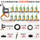 代代发定时自动浇花神器浇水器雾化喷淋系统喷雾喷头家用花园灌溉控制器 定时器+20米20组两用喷头 双出口