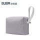 BUBM 多功能数码电源收纳包便捷式办公出差内胆收纳包电脑包配件 灰色-收纳包
