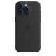 Apple/苹果 iPhone 15 Pro Max 专用 MagSafe 硅胶保护壳-黑色  保护套 手机套 手机壳