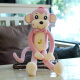 卡奇雅（KAQIYA）超可爱超软长臂猴公仔布娃娃小猴子生日礼物长腿小猴子毛绒玩具 粉红色 40厘米(精选小号)