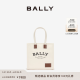 BALLY巴利女士米色经典帆布托特包6236963 米色 均码