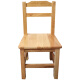 益美得 DMQ0239 小木凳实木方凳茶几凳子原木小板凳 靠背椅坐高26.5CM