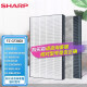 夏普 （SHARP）空气净化器滤网W380/Z380SW/WB6/BB60/WG605原装滤芯套装 FZ-GF380X全套滤网