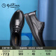 金利来（goldlion）男鞋时尚简约皮鞋舒适系带商务休闲鞋50823026501A-黑色-42码
