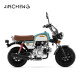 金城（JINCHENG）【新品】2023新款JC110-Q悟空mini迷你摩托车电喷风冷 蓝色手动离合