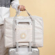茨格曼 旅行包男女行李收纳袋【米色】大容量学生衣服行李箱整理袋手提可折叠多功能便携衣物收纳袋加厚