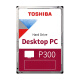东芝（TOSHIBA） P300系列3.5英寸   SATA3台式机机械硬盘家用硬盘 监控NAS硬盘 0GB 台式机机械硬盘精品盒装 1TB DT01ACA100垂直式CMR