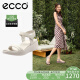 爱步（ECCO）女凉鞋 时尚高跟外穿凉鞋坡跟一字带 柔畅奢华系列273303 米色37