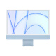 Apple iMac 24英寸 蓝色 4.5K屏 八核M1芯片(8核图形处理器) 16G 512G SSD 一体式电脑主机【定制机】Z12X