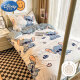 迪士尼（Disney）110g加厚抗菌磨毛三件套 学生宿舍单人床上用品0.9/1.2米床套件床单被套150*200cm 史迪仔