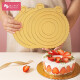 魔幻厨房慕斯生日蛋糕垫硬纸板蛋糕垫片可重复用加厚圆形金色卡托蛋糕纸托