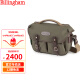 白金汉（Billingham）Hadley Small Pro摄影包单反单肩斜跨包适用索尼a7m4/富士X-S10尼康Z7II哈苏徕卡微单相机收纳包 绿色尼龙/巧克力色皮 505048-54