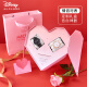 迪士尼（Disney）情侣手表一对情侣款学生生日送女朋友高中生实用520情人节礼物 黑白皮带一对