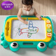 迪漫奇儿童螃蟹早教玩具3-6岁男孩女孩超大号可擦写磁性涂鸦板DIY绘画婴儿写字板宝宝板带画笔生日礼物绿色