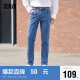 森马（Semir）牛仔长裤男2024春夏季小脚裤基础休闲日常通勤裤子109124124101