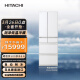 日立 HITACHI 日本原装进口475L风冷无霜自动制冰多门电冰箱R-HV490NC水晶白色