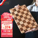 LC LIVING泰国进口相思木菜板网红棋盘格实木砧板切菜板家用案板重量适中 大号45x30x2.5cm