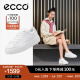 爱步（ECCO）板鞋女 夏季内增高休闲鞋百搭经典厚底版鞋 街头舞台219503 白色21950301007 38