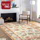 优立 手工羊毛编织地毯客厅美式民族风复古沙发地毯波西米亚卧室地毯 阿拉丁06-158×238CM