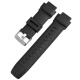 适用卡西欧PRG-260/270/500PRW-3500/2500/5100/2000硅橡胶手表带 黑色表带