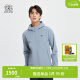 KOLON SPORT可隆户外防风双层编织男透湿防泼水连帽软壳夹克外套 LHJK4SN213-LB 浅蓝色 180/XL