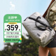 爱华仕旅行包大容量健身包手提包女运动包游泳包男休闲行李包收纳袋灰绿