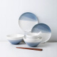 悠瓷（youcci） 雾海系列北欧创意碗盘餐具组合网红家用陶瓷碗筷全家配套碗碟套装 雾海2人食-10件套
