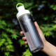 哈尔斯tritan材质运动水杯便携健身学生简约塑料户外水杯双层隔热590ml 薄荷绿(双层防烫） 590ml