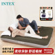 INTEX自动充气床垫户外气垫床午休家用双人露营折叠床防潮垫64109