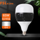 佛山照明（FSL）LED灯泡商业照明大功率球泡鳍片节能灯65W白光E27螺口星耀（量大定制）