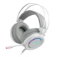 雷柏（Rapoo） VH500 有线耳机7.1声道游戏耳机 有线耳麦 电竞耳机 电脑头戴式耳机立体环绕声 白色
