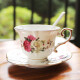 LIFEEYES  英式陶瓷咖啡杯具套装高档精致欧式下午茶家用小奢华优雅个性 【1杯1碟】勺