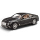 XLG宾利欧陆GT车模型仿真合金声光回力开门汽车模型金属玩具车 宾利欧陆车模(暗黑色)
