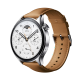 【备件库9成新】小米  Xiaomi Watch S1 Pro 小米手表 银色不锈钢表壳（真皮棕色表带）智能手表  智能旋转表冠  血氧监测
