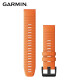佳明（GARMIN）Fenix6/Fenix6 Pro火焰橙色硅胶表带快拆表带（22mm）,适用于F5/F5+/本能/MARQ/FR935/S60/S40