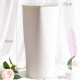 花桶韩式养花桶创意鲜花桶花店专用塑料花筒家用插花艺装饰醒花桶 白色大号 1个