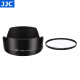 JJC 相机遮光罩 替代ES-68 适用于佳能EF 50mm F1.8 STM镜头200DII二代 90D 850D 5D4小痰盂三代配件 莲花遮光罩+49mmUV滤镜