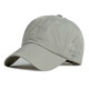 Rogosky专柜高品质春夏男女速干帽薄款透气鸭舌帽钓鱼帽户外运动棒球帽 浅灰色 可调节