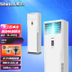 新科（Shinco）空调柜机 立式方柜 强劲制冷 超远送风 工厂办公室 商用空调 铜管 免费基础安装 大3匹 五级能效 单冷柜机 适合30-40平方