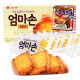 乐天（LOTTE） 妈妈手派饼干2盒装 韩国进口黄油味千层酥 休闲零食品 黄油味千层酥127g(10小包)*2盒