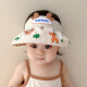 贝娜茜儿童防晒帽夏季薄款空顶遮阳帽婴儿帽子夏款太阳帽沙滩幼儿渔夫帽 PM763-米色 8个月-3岁（45-50.5CM）