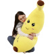 惠妮宝贝香蕉睡觉抱枕毛绒玩具香蕉抱枕公仔大号可爱卡通长条水果娃娃玩偶 香蕉抱枕 1.2米