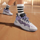 adidas罗斯Son of Chi签名版中帮专业篮球鞋男子阿迪达斯官方 浅紫/灰白 45(280mm)