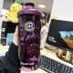 Royal Cup摇摇杯健身蛋白粉搅拌杯奶昔运动塑料水杯 优雅紫 600ml