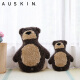 AUSKIN 澳世家 小棕熊造型羊毛抱枕可爱卡通毛绒公仔动物熊靠垫 小棕熊 大号 60x75cm