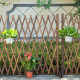 恰好时光 防腐木栅栏伸缩花园碳化木围栏篱笆庭院围墙网格爬藤花架装饰